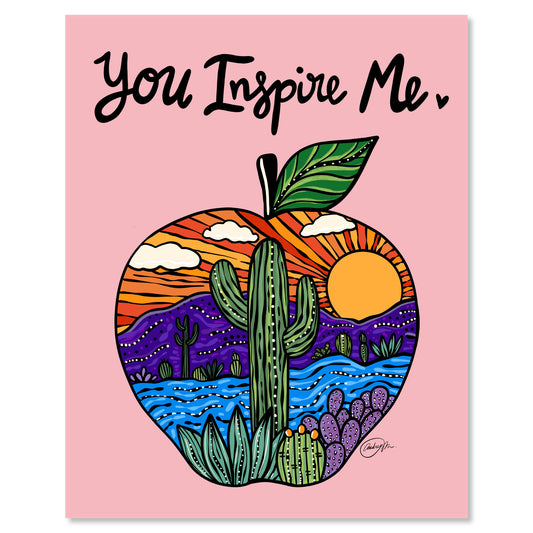 You Inspire Me | Gifts for Teachers