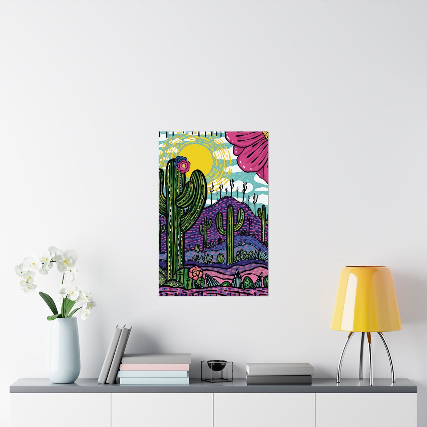 Desert Blooms - Poster