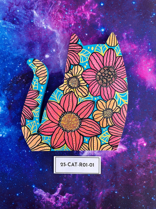 Hand Painted Item Sitting on Galaxy Background