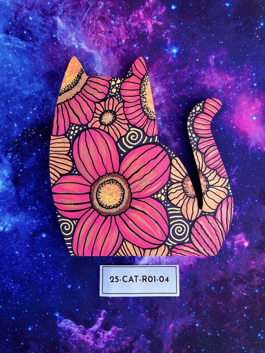 Hand Painted Item Sitting on Galaxy Background