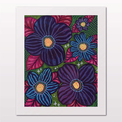 Art Print - Floral Jewels