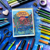 Card - Happy Birthday Lovely View