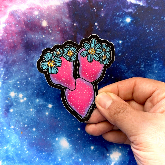 Sticker - Prickly Pink