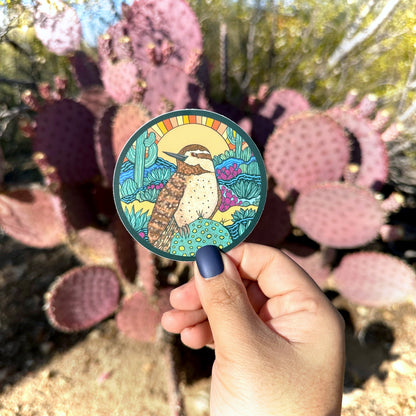 Sticker - Cactus Wren