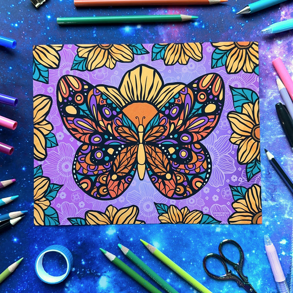 Art Print - Radiant Butterfly