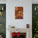 Premium Matte Poster - Rustic Florals