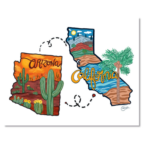 Arizona x California