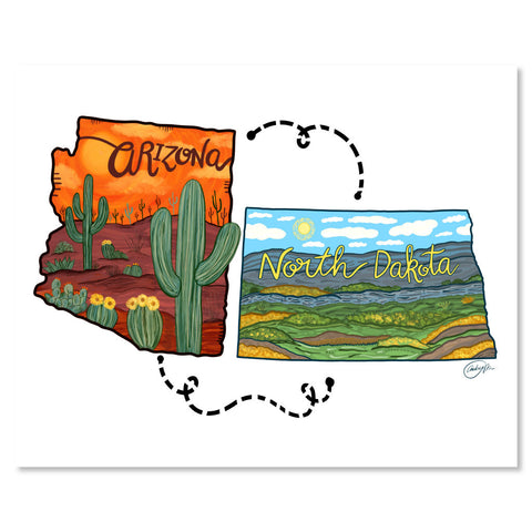 Arizona x North Dakota