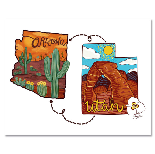 Arizona x Utah