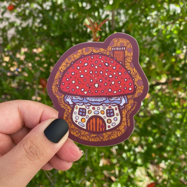 Sticker - Mushroom Cottage