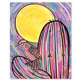 Art print on white with shadow