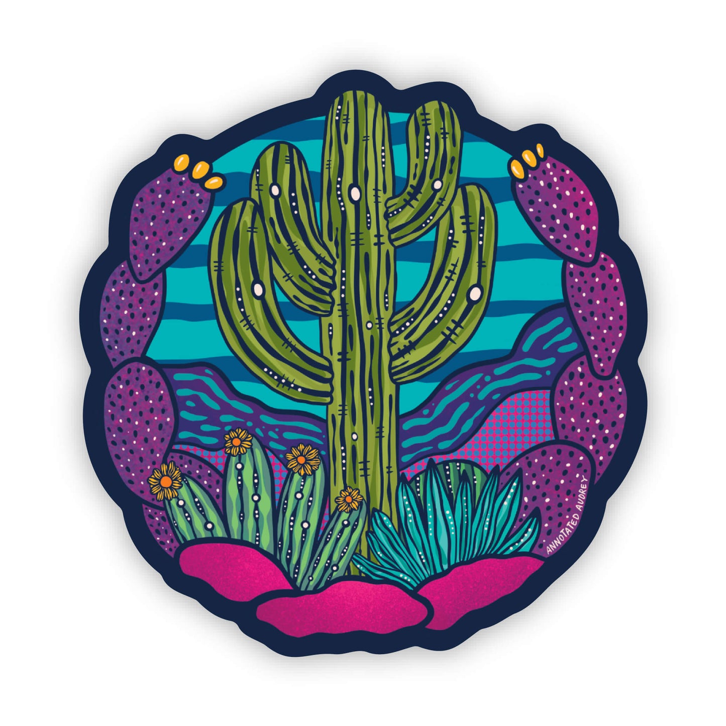 Sticker - Bright Desert