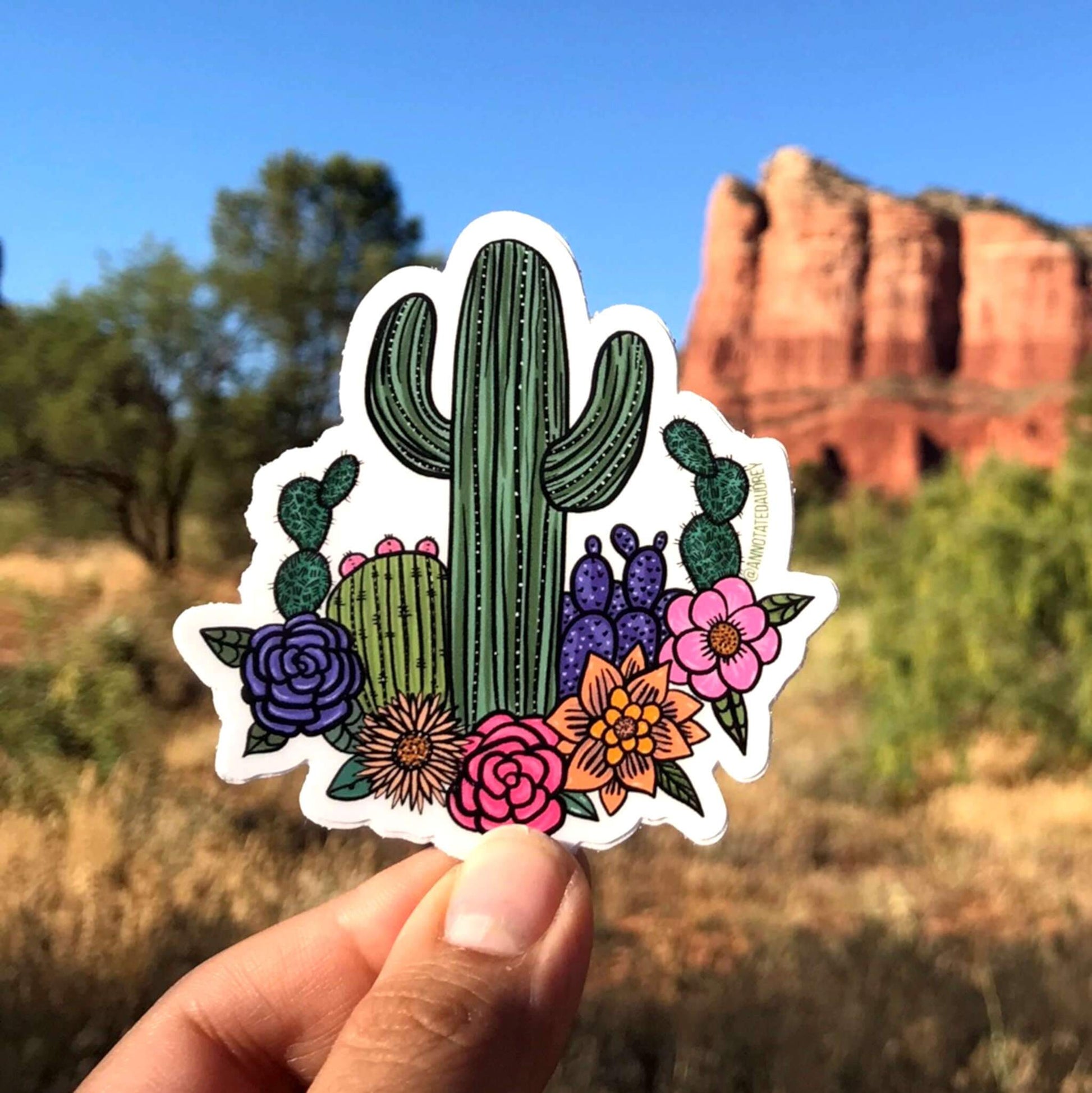 Holding sticker for scale