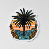 Sticker on white background