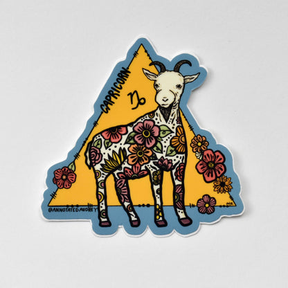 Sticker on white background