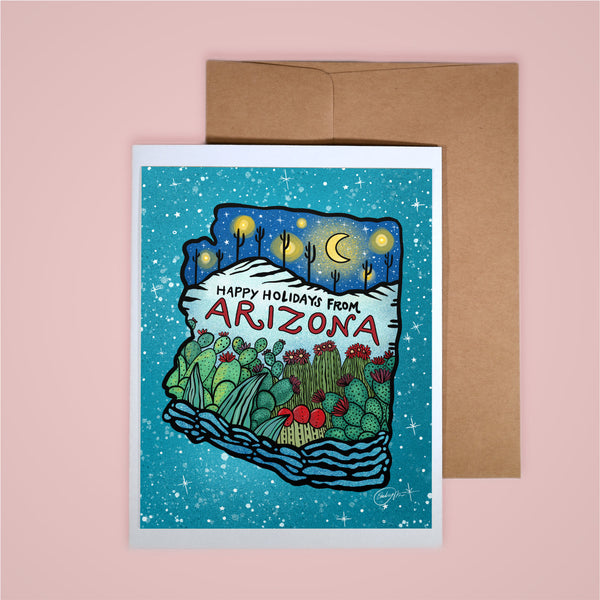 Holiday Card - Happy Holidays, AZ