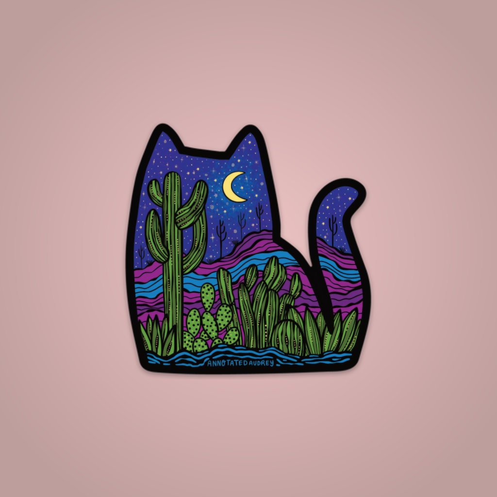 Sticker - Desert Cat