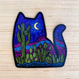 Flat Magnet - Desert Cat