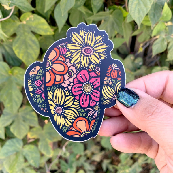Sticker - Floral Saguaro