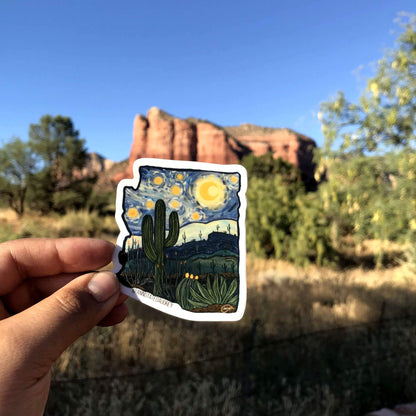 Holding sticker for scale