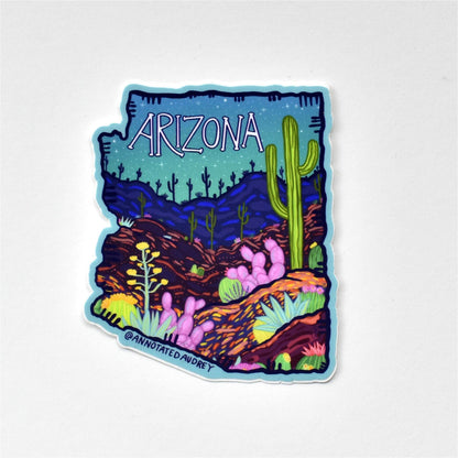 Sticker on white background