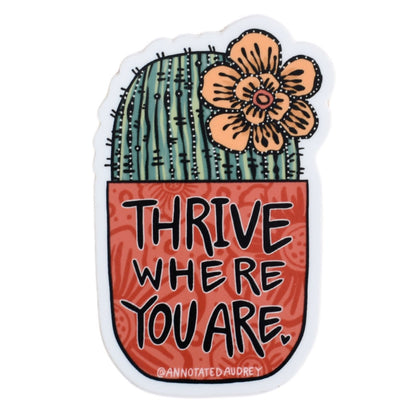 Sticker on white background