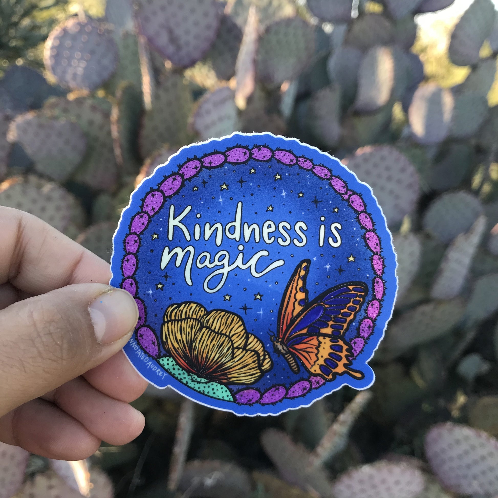 Holding sticker for scale